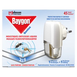 Baygon Moustiques Diffuseur Liquide - 45 Nuits