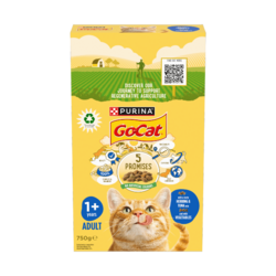 Tuna and Herring Dry Cat Food, Adult 750g