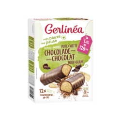 Gerlinéa repen pure & witte chocolade 372g