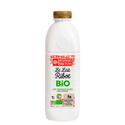 Le Lait Ribot BIO Paysan Breton 1L