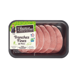 Tranches fines de carré de porc x6 (300g)