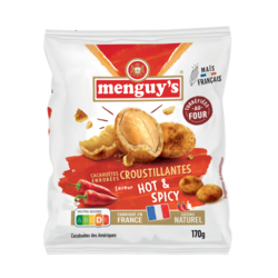 Cacahuètes enrobées Hot & Spicy 170g