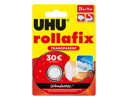 Ruban transparent avec dévidoir 25mx19mm