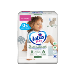 Couches Lotus Baby Douceur Naturelle T6x32
