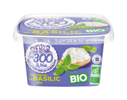Notre tartinable au basilic infusé Bio