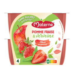 Pomme Fraise Verveine - 4x100g
