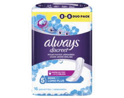 Serviette 5 gouttes Long plus x16