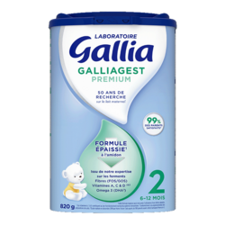 Laboratoire Gallia Galliagest Premium 2ème âge 820g