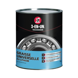 3-EN-UN Graisse universelle au Lithium 1 kg