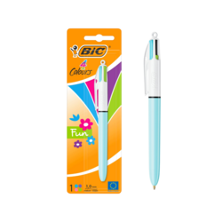 BIC® 4 Colours Pastel Ballpoint Pen