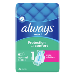 Always Maxi Protection and confort