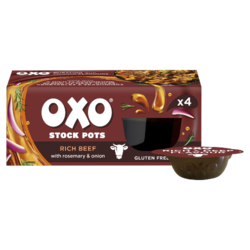 Oxo Stock Pots Rich Beef with Onion & Rosemary 4 x 20g