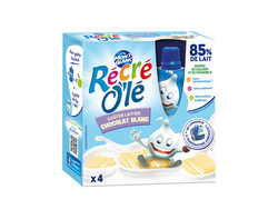 Récré O'lé Chocolat Blanc x4