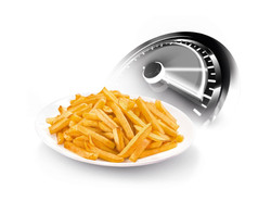 Des frites pour toute la famille en moins de 30 min - pour une cuisson de 1kg de frites fraîches dans Actifry® express XL.