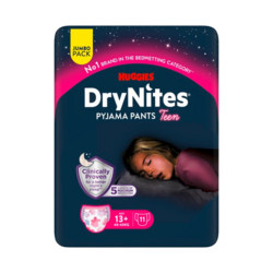 DryNites®  13+ ans (48-60kg) fille x11
