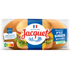 P'tit Burger Nature Sans Sucres Ajoutés x4
