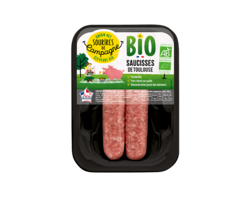 Saucisses de Toulouse Bio x2
