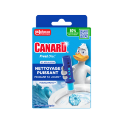 Des toilettes impecables avec Canard® Fresh Disc