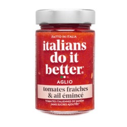 Aglio - Tomates fraîches & ail émincé 190g