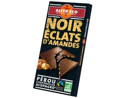 Chocolat Noir Eclats d'Amandes