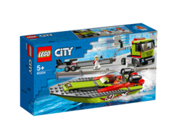 Le transport du bateau de course LEGO® City