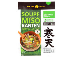 Soupe Miso Kanten - Légumes