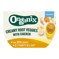 Organix Creamy Root Veggies with Chicken (130g)