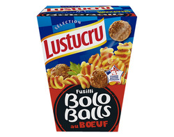 Fusilli Bolo Balls au Boeuf