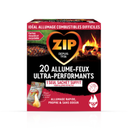 ZIP® ALLUME-FEUX ULTRA-PERFORMANTS 20