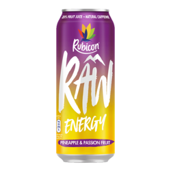 Rubicon Raw Energy Pineapple Passion 500ml