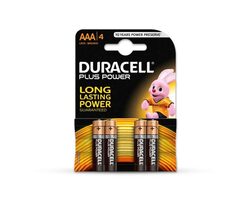 Duracell Plus Power AAAx4