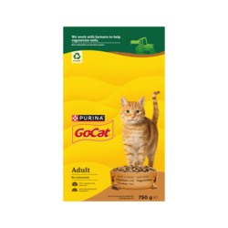 Adult Chicken, Turkey & Veg Dry Cat Food, 750g