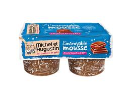 Mousse au chocolat au lait 2x65g
