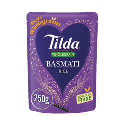 Tilda Microwave Wholegrain Basmati Rice 250g