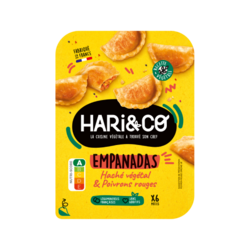 Empanadas haché végétal & poivrons rouges