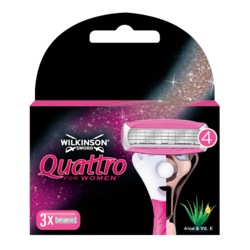 4 Lames Quattro for women Rose Gold X3 STD