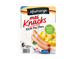 Mes Knacks 100% Pur Porc - 198g (x6)