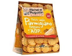 Sablés apéritif Parmigiano Reggiano 120g
