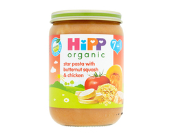 Star pasta with butternut squash and chicken 190g