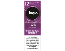 Bouteille e-liquide LQD Fruit Rouge - Menthe 12mg/ml
