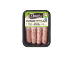 Saucisses de Toulouse x4 500g