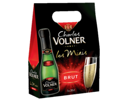 Charles VOLNER Les Minis Brut 3 x 20 cl