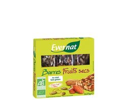 Barres de fruits et de céréales