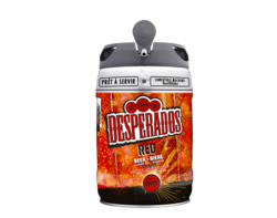 Desperados Red bière aromatisée tequila guarana Fût 5L 5.9°
