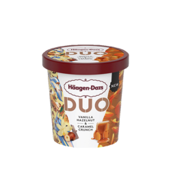 DUO Vanilla Hazelnut & Caramel Crunch
