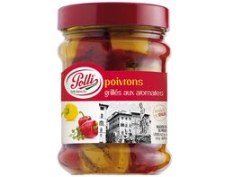 Poivrons grillés aux aromates