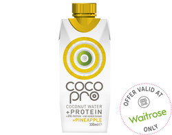 Protein Coconut Water with Pineapple