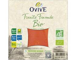 Truite Fumée Bio 3 tranches mini