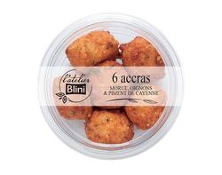 L'atelier Blini Accras de morue 