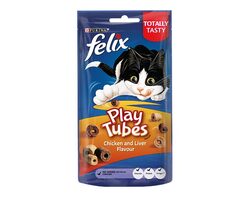 Play Tubes Cat Treats Chicken & Liver 50g